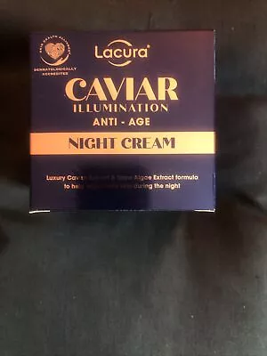 £9 • Buy Lacura Caviar Luxury Night Cream Anti Ageing - 50ml 