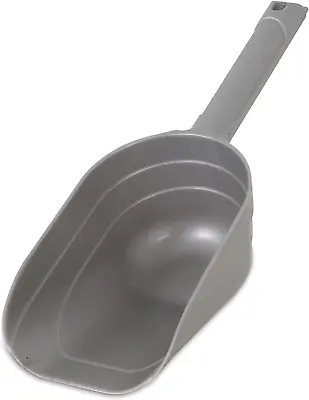 2 Cup Pet Food Scoop With Measuring Lines; BPA FreeSilver • $8.94