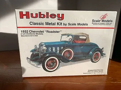 HUBLEY MODEL 1932 Chevrolet Chevy Roadster Auto Car Metal & Plastic Kit  #4003 • $45