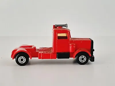 Matchbox Peterbilt Long Haul. Cab Only. Red  • $24.95