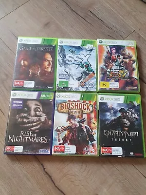 Xbox 360 Games Bulk Lot • $50