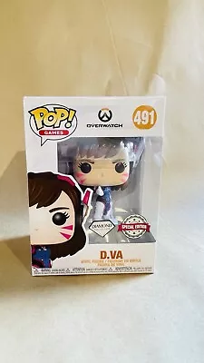 $15 • Buy Funko Pop! Games - #491 - Overwatch - D.VA (Diamond Glitter)