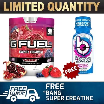 G Fuel Pre Gaming Energy Formula 40 Srv // C4 Pre Workout Gfuel Pump $ • $59.95