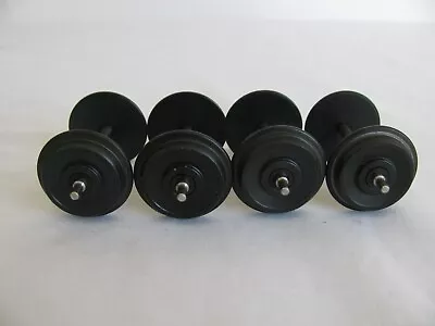 Roll-EZ Black Metal Wheel Set / Fits Most All G Scale Train Cars VG Lot B • $34.99