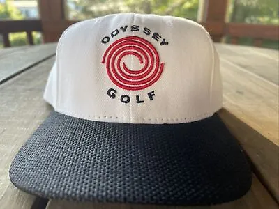 Vintage Odyssey Golf Strapback Hat  Never Underestimate The Power Of Good Putter • $299