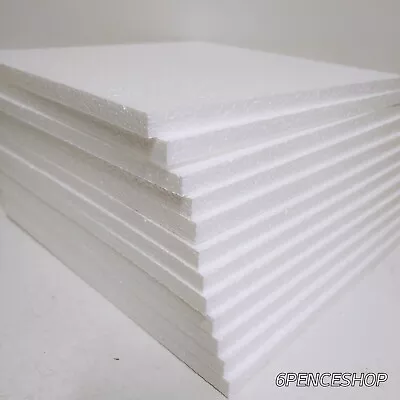 Lot Of 12 Inch: 12  X 12  X 1/2  Polyethylene Foam Sheets Qty 12 For Package Diy • $14.99