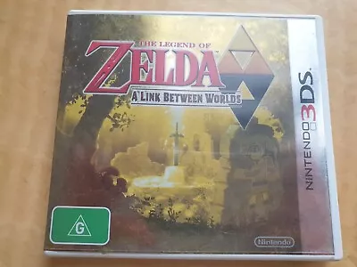 The Legend Of Zelda A Link Between Worlds Nintendo 3DS Free Tracked Postage • $54.95