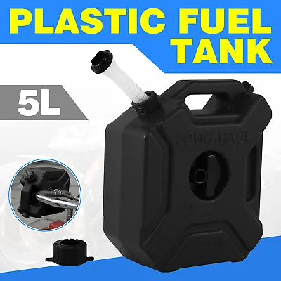 5L Can Gas Oil Petrol Fuel Tank Container For Motorcycle ATV UTV Gokart Car • $31.49