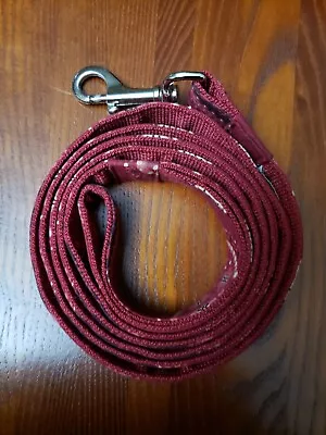 Vera Bradley Dog Pet Leash Mesa Red Large Retired Rare M-L • $20