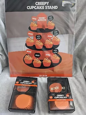 £6 • Buy Halloween Cupcake Stand And Cupcake Kits