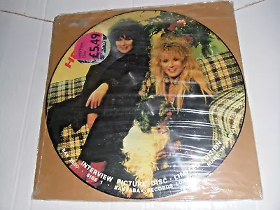 HEART 12  INTERVIEW PICTURE DISC LIMITED EDITION With FLEXI DISC 'FIFTH ANGEL' • £12.99