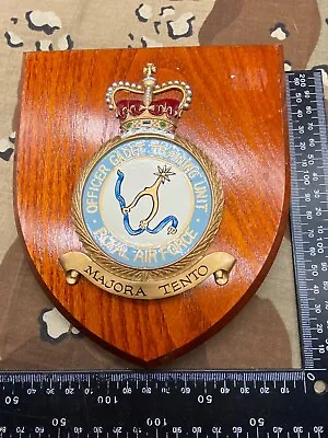 British Royal Air Force RAF Officer Cadet Training Unit Wall Plaque • £18