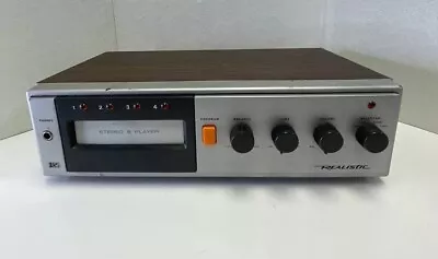 Vintage Realistic TR-80 Model 14-942 Stereo 8 Track Tape Player - Tested - Read • $10