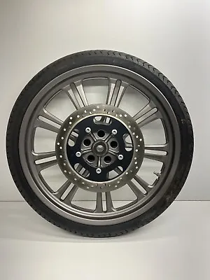 #136 2008-2023 Kawasaki Vulcan 900 VN 900 Custom Front Wheel Rim Tire * DAMAGE * • $349.99