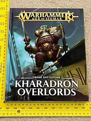 Warhammer Age Of Sigmar Order Battletome Kharadron Overlords Hardcover Book • $55