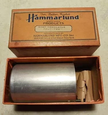 ~Vintage Hammarlund Shortwave BEAT OSCILLATOR Code TBO - NOS In Box HAM RADIO~ • $29.95