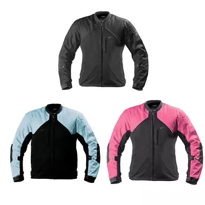 Women's Fulmer Supertrak II Jacket Motorcycle Riding Coat Textile/Mesh CE Armor • $44.99