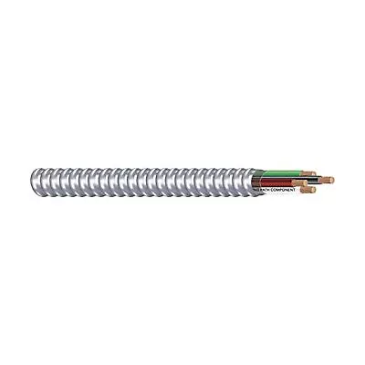 6/3 Metal Clad (MC) Cable With Ground Aluminum Armored Stranded Copper Cond... • $411.01