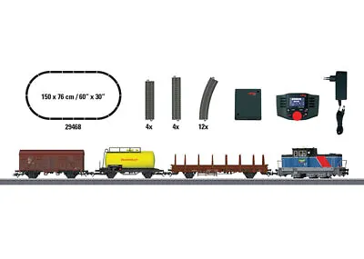 Marklin 29468 Swedish Digital HO Gauge Diesel Freight Starter Train Set • $458.28