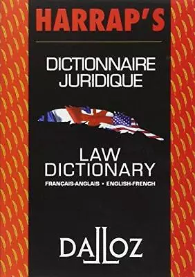 Harrap's Dictionnaire Juridique / Law Dictionary: Francais - Anglais English - • £5.47