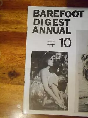 BAREFOOT DIGEST ANNUAL #10 Magazine/booklet NASTASSJA KINSKI 1986 • $15