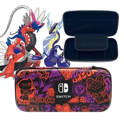 For Nintendo Switch/OLED Scarlet And Violet Carrying Case Waterproof Shell Cover • $16.99