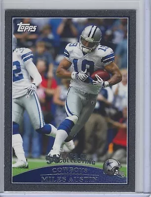 2009 Miles Austin Topps Football Black Parallel 06/54 Card # 79 !!! • $2.99