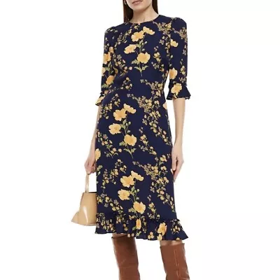Reformation Bernadette Hansel Floral Dress Size US0 XXS NEW • $149