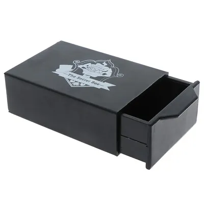 Cool Magic Black Box Vanished Box Puzzle Box Magic Tricks Surprise Box Kids ^~ • £5.50