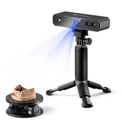 Revopoint MINI 3D Scanner 0.02 Mm Precision - MINI DUAL AXIS TURNTABLE COMBO • £622.30