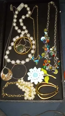 Vintage Costume Jewelry Lot Mixed • $0.99