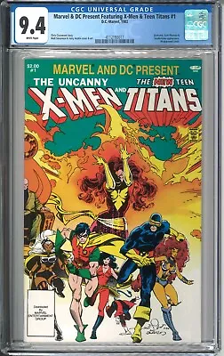 X-Men Teen Titans CGC 9.4 NM WP 1982 DC Marvel Dark Phoenix Robin Storm Starfire • $65