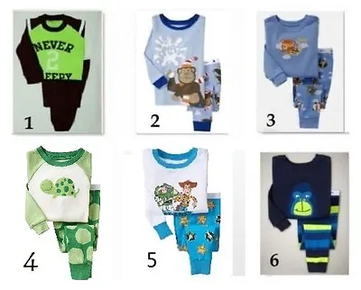 NEW Baby Toddler BOYs Long Sleeve Pyjamas SET / COTTON PJ'S Size 2/3/4/5/6/7  • $16.49