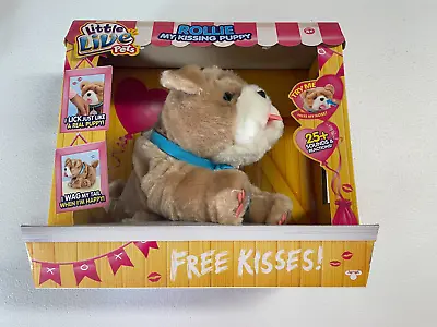 Little Live Pets Rollie My Kissing Puppy | Interactive Plush Toy • $69.99