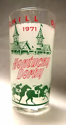 Kentucky Derby Glass 1971 Official Mint Julep Vintage Collectible • $23.95