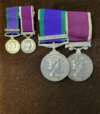 Campaign Service Medal.northern Ireland Bar. For Long Service Medal • £82