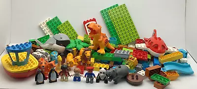 $100 • Buy Lego Duplo Bulk Lot Jurassic Dinosaurs Animals Figures Vehicles 2.23kg