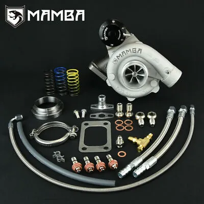 MAMBA 2.36  A/R.42 GT2560R Ball Bearing Turbocharger + .42 IWG T3 V-Band Hsg • $1603.56