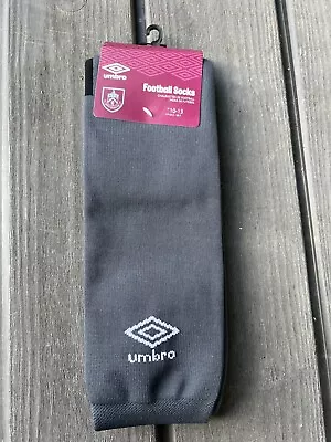 Burnley Bfc - Match Day Socks - Size (adult Uk 10-13) - Bnwt • £8.09