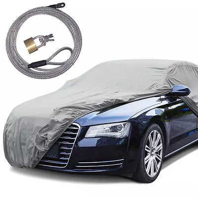 Rain Tech  Outdoor Car Cover Anti UV Rain Water Resistant (170 ) W/ Secure Lock • $34.99