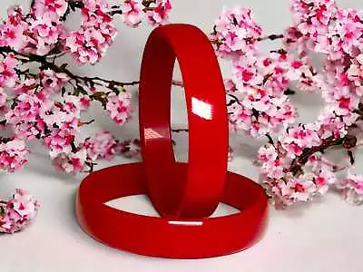 Indian Women Bangles Traditional Red Casual Festival Wear Bangle Set Of 2 • $16.15