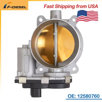 Throttle Body 12580760 For Chevy Silverado Suburban GMC Yukon Cadillac Escalade • $49.49