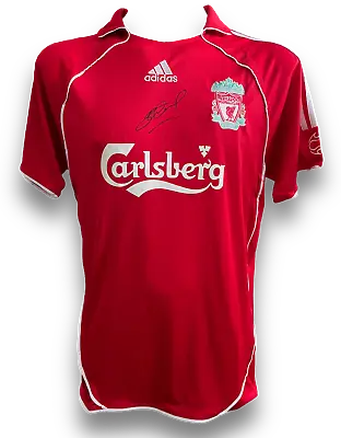 £175 • Buy Steven Gerrard Signed Liverpool Fc 2006/08 Home Shirt