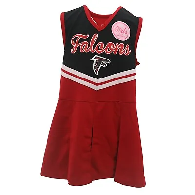 $15.26 • Buy Atlanta Falcons NFL Kids Youth Girls Size Cheerleader Outfit With Bottoms Set