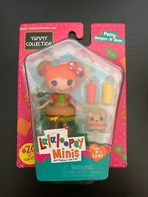 NEW Lalaloopsy Minis PATTY BURGERS N BUNS Yummy Collection #20 Of Series 17 • $7