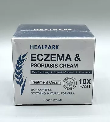 Healpark Eczema And Psoriasis Treatment Cream 4oz. - New Sealed Exp 07/2026 • $18.99