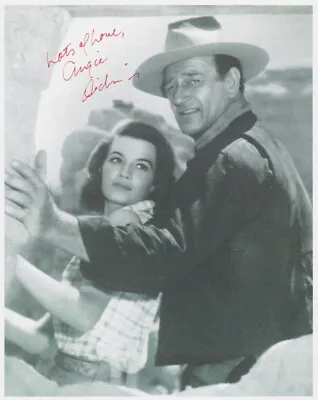 ANGIE DICKINSON Signed RIO BRAVO 8x10 W/ Coa JOHN WAYNE RARE PROMO PORTRAIT POSE • $33.79