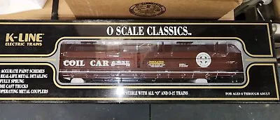 K-Line K676-1172 BNSF O Scale CLASSIC Coil Car (#534579) • $79.99
