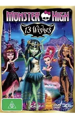 Monster High - 13 Wishes (DVD 2013) Regions 24 • $7.43