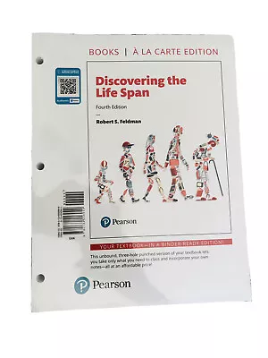 Discovering The Life Span Fourth Edition By Robert S. Fedelman • $70